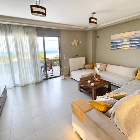 Alkion Sea View, Olive Tree Garden & Spacious Terrace Βίλα *