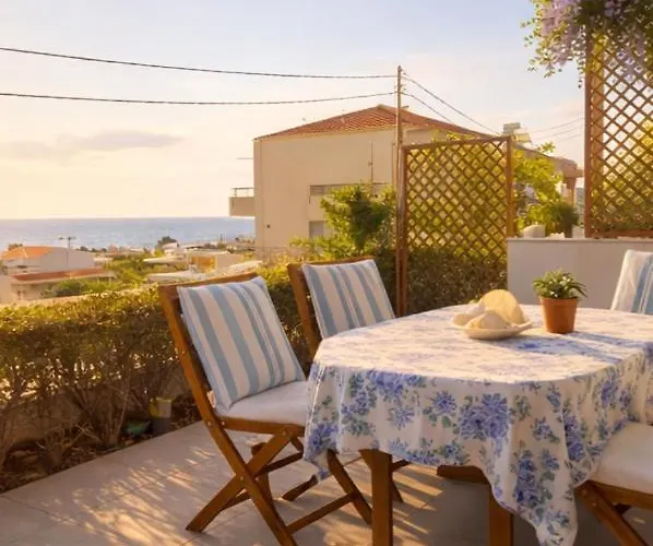 Alkion Sea View, Olive Tree Garden & Spacious Terrace