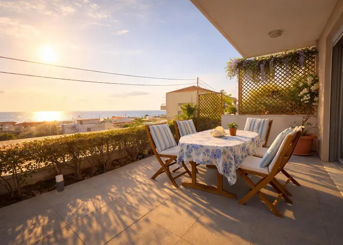 Alkion Sea View, Olive Tree Garden & Spacious Terrace * Rhodes City